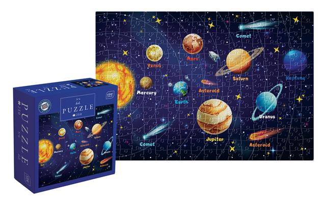 INTERDRUK PUZZLE 250 EL. KIDS 6 SOLAR SYSTEM