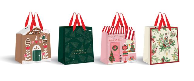 TORBA OZDOBNA 27*33*13CM BN GWIAZDKA 190G INTERDRUK /12/