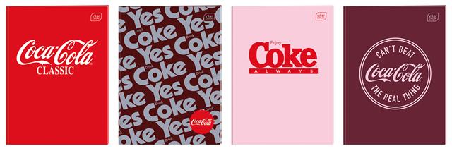INTERDRUK ZESZYT DO SŁÓWEK A6 32K KRATKA# HYBRID COCA COLA /10/