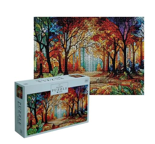 INTERDRUK PUZZLE 2000EL. STAINED GLASS 1