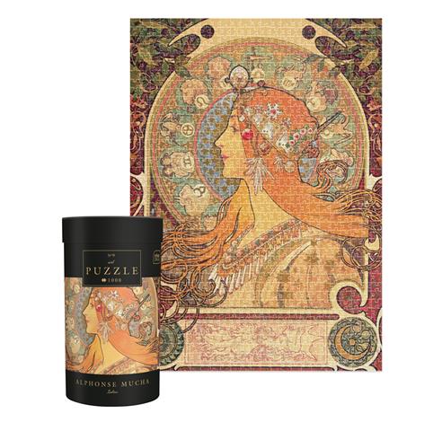 INTERDRUK PUZZLE 1000 EL. ART 9 MUCHA