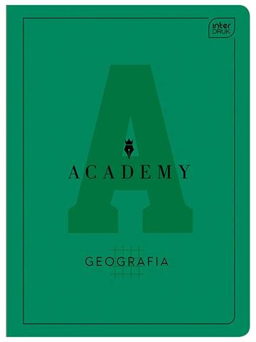 INTERDRUK ZESZYT A5 60K KRATKA # 90G GEOGRAFIA ACADEMY HYBRID /10/