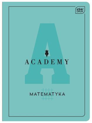 INTERDRUK ZESZYT A4 60K KRATKA # 90G MATEMATYKA ACADEMY HYBRID /5/