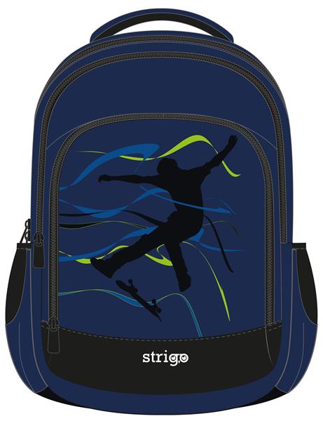 strigo plecak misty granatowy skate     pl003 wpc