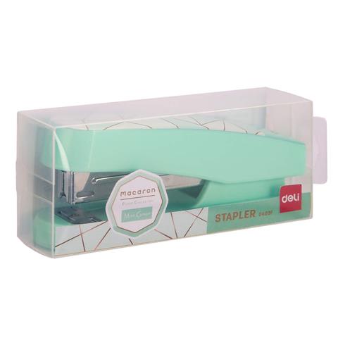 DELI ZSZYWACZ 0402F 25 KARTEK ZIELONY   WPC