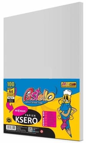 PAPIER KSERO A4 80G 100ARK. SZARY IT27