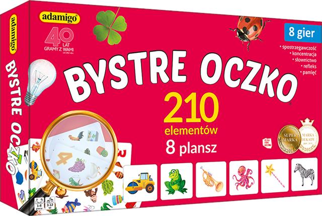 ADAMIGO BYSTRE OCZKO - ZESTAW EDUKACYJNYKUKURYKU