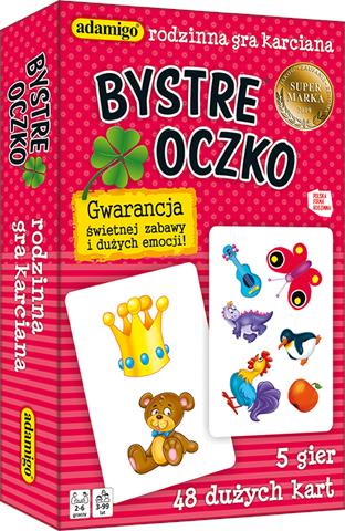 ADAMIGO GRA BYSTRE OCZKO - KARTY        KUKURYKU