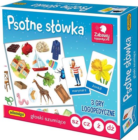 ADAMIGO PSOTNE SŁÓWKA GŁOSKI SZUMIĄCE