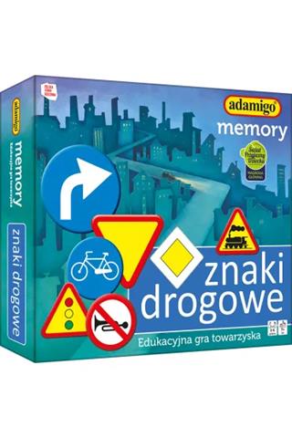 ADAMIGO GRA MEMORY ZNAKI DROGOWE