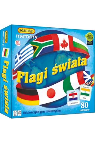 ADAMIGO GRA MEMORY FLAGI ŚWIATA