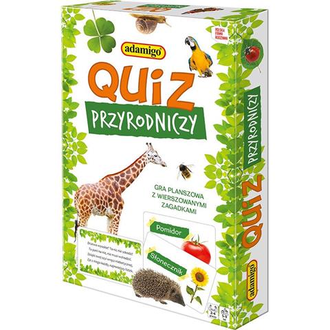 ADAMIGO QUIZ PRZYRODNICZY Z ZAGADKAMI