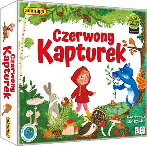 ADAMIGO GRA PLANSZOWA - CZERWONY KAPTUREK KUKURYKU