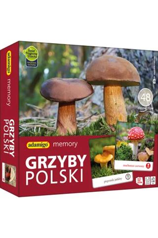 ADAMIGO GRA MEMORY GRZYBY POLSKI