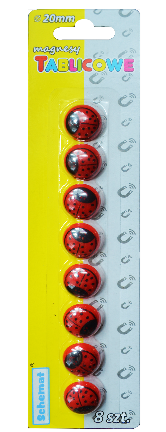 MAGNESY TABLICOWE 20MM A'8 1589 SCHEMAT