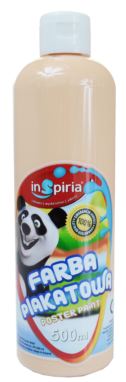 inspiria farba plakatowa 500ml cielista schemat /12/