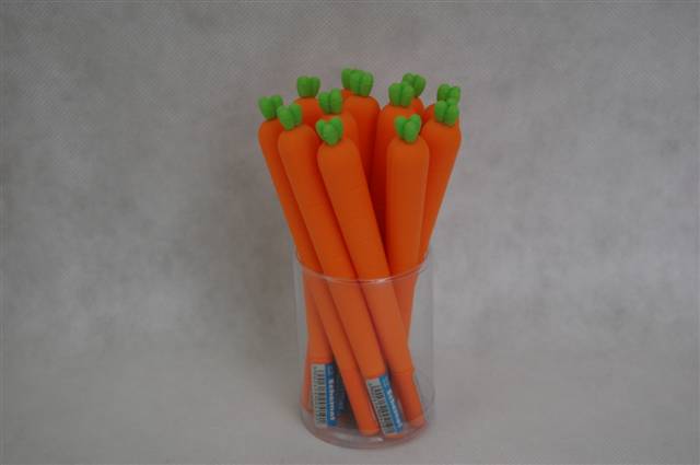 długopis żelowy marchewka 0.5mm schemat /48/