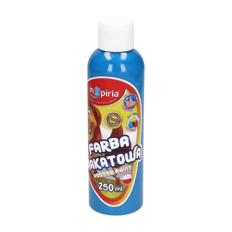 farba plakatowa 250ml niebieska inspiria /12/schemat