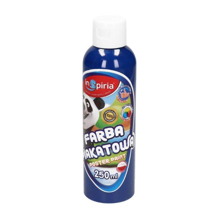 farba plakatowa 250ml c.niebieska   inspiria /12/ schemat