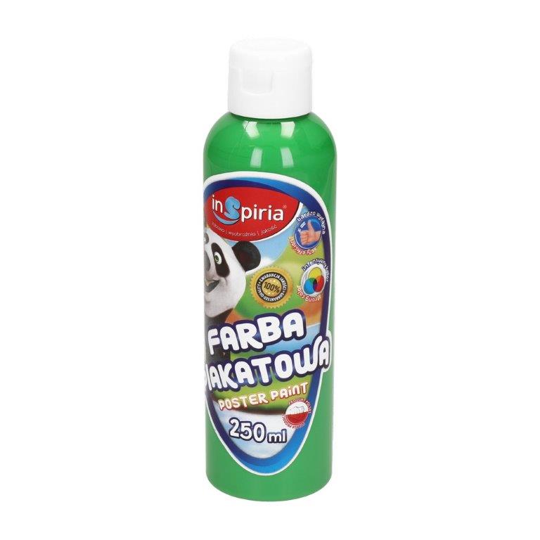 farba plakatowa 250ml zielona inspiria  schemat /12/