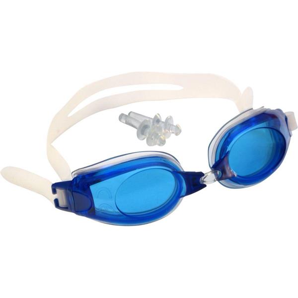 okulary do pływania niebieskie + zatyczki 1049977 pro aqua