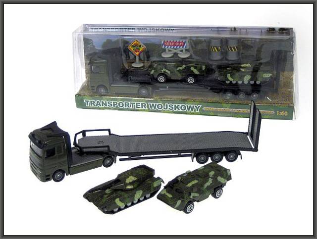 HIPO-TRANSPORTER WOJSKOWY I 2 POJAZDY HKG083