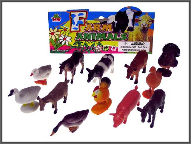 HIPO-ZWIERZĘTA DOMOWE 10CM 12SZT. HHS071