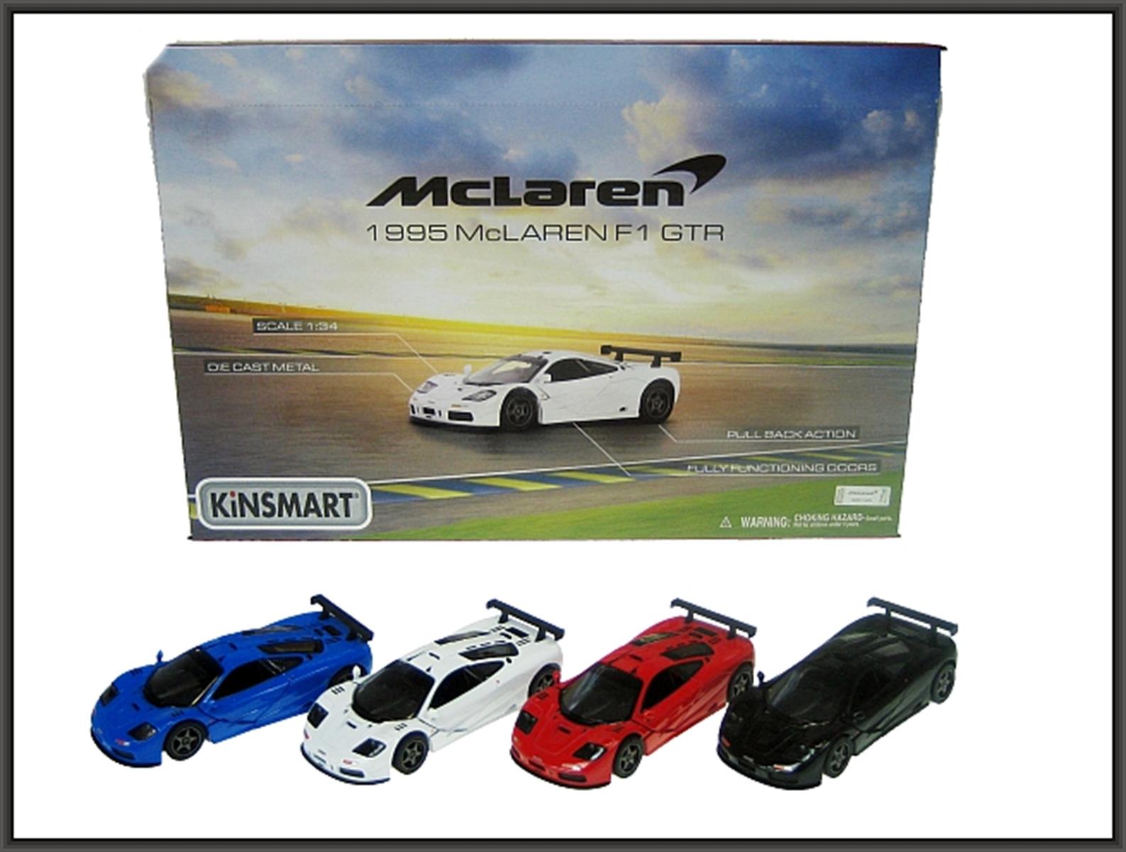 hipo auto mclaren f1 gtr 1:34 hxkt229  luz /12/