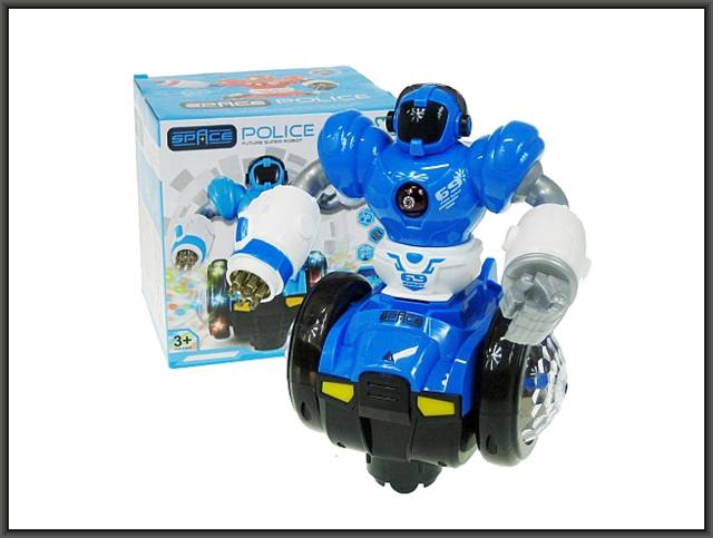 hipo-robot policja 21cm. św.dżw. h12712