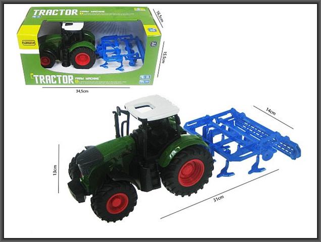 HIPO-TRAKTOR 38CM Z BRONĄ HFL09