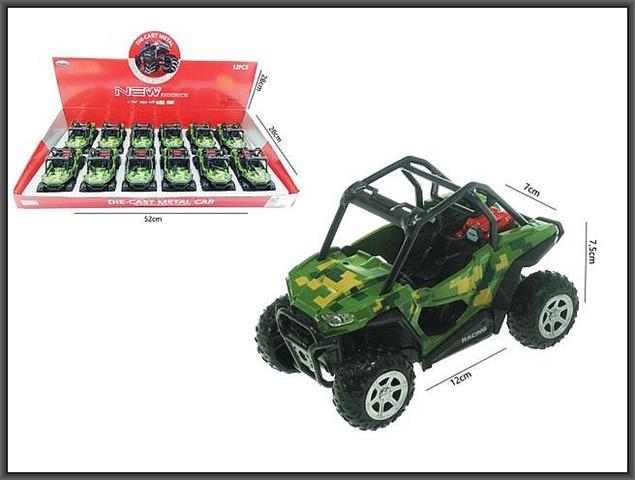 hipo-auto buggy 12cm światło, dźwięk hxfy080