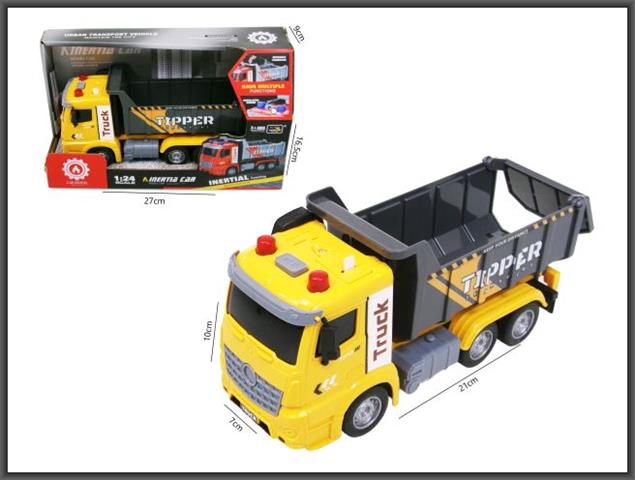 HIPO-AUTO WYWROTKA 22CM ŚWIATŁO, DŹWIĘK H13948