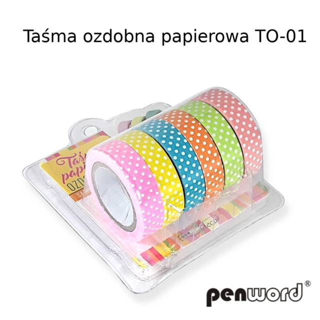 psh-tasma ozdobna papierowa samop.a'6   10mm*6m to-01 /20/