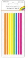 ZAKŁADKI INDEKSUJĄCE 5MM*135MM 8SZT*20  KARTEK PLASTIKOWE NEON ZI-52 PSH