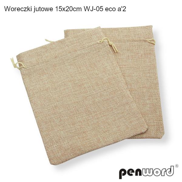 worek jutowy 15cm*20cm wj-05 eco a'2 psh/10/