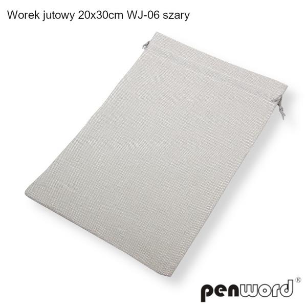 worek jutowy 20cm*30cm wj-06 szary psh  /10/