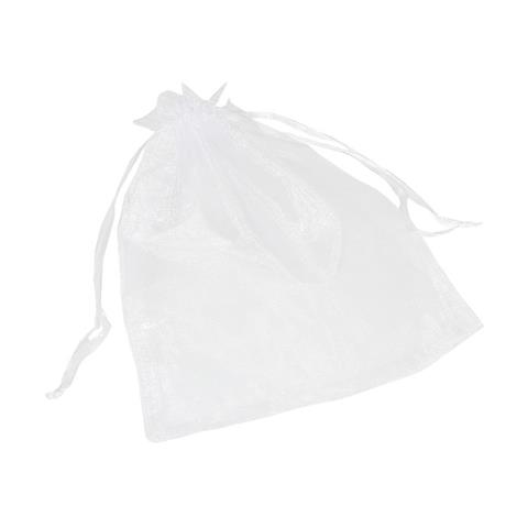 WORECZKI ORGANZOWE 20X15CM BIAŁE OP 10SZT  PSH