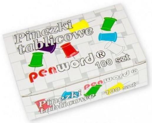 PINEZKI TABLICOWE KOLOROWE A'100 744787 PSH /10/