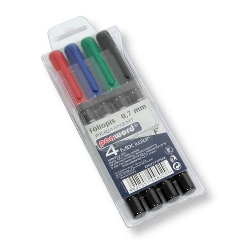 FOLIOPIS 4 KOLORY 0.7MM ZW272-F PSH