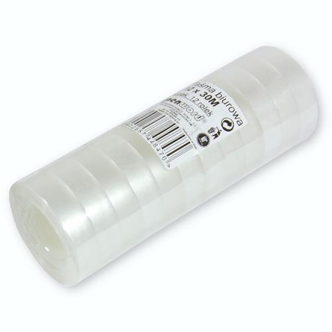 TAŚMA BIUROWA 12MM*30M PSH /12/