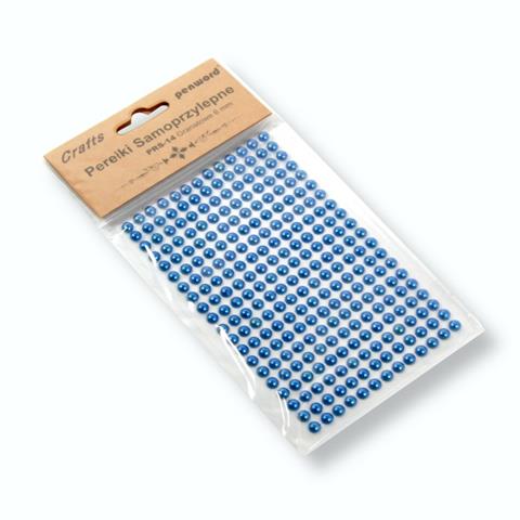 PEREŁKI SAMOPRZYLEPNE PRS-14 6mm GRANATOWE PSH