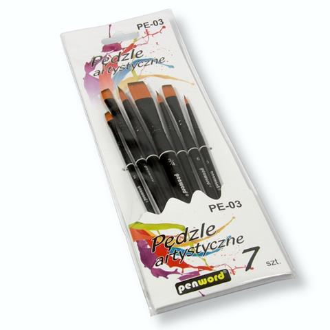 PĘDZLE ARTYSTYCZNE PE-03 a'7 PSH