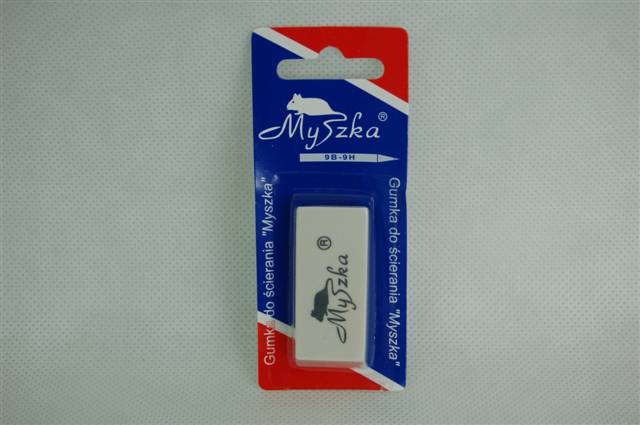 gumka szkolna myszka blister m-36 /10/