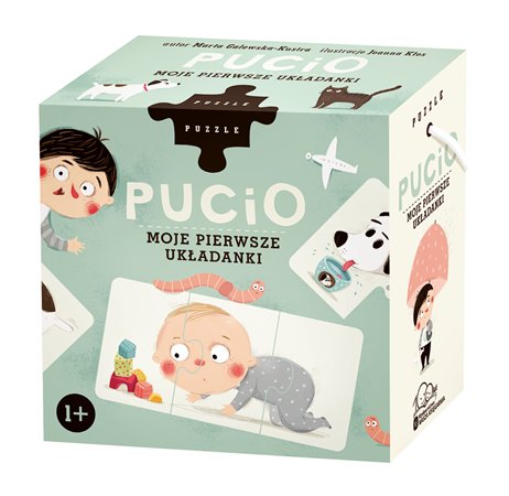 NASZA KSIĘGARNIA PUCIO MOJE PIERWSZE UKŁADANKI PUZZLE