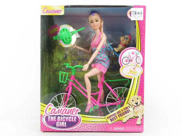 bigtoys lalka z rowerem blal4987