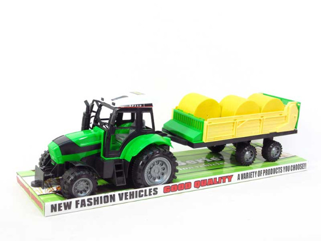 bigtoys traktor z maszyną 55cm ba6993