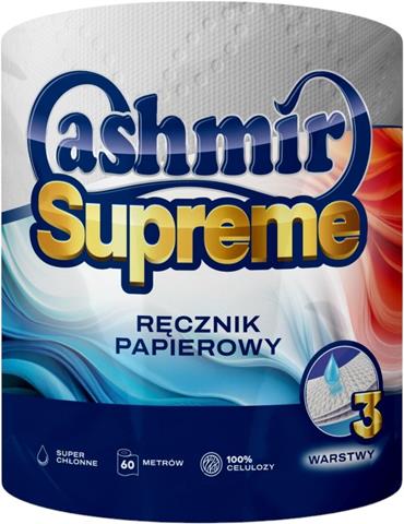 CASHMIR-RĘCZNIK SUPREME A'1 BIAŁY 3W/300L