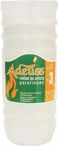 ADEUSS*WKŁAD PARAF.3 DNI OP.30 SZT