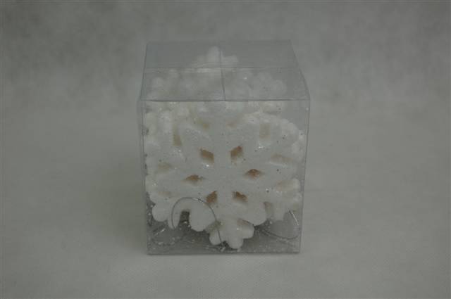 ARPEX-BN ŚNIEŻYNKI BROKATOWE A'7 9.5CM BN0325