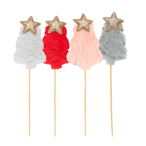 ARPEX-BN DEKORACJA NA PIKU PLUSZOWA CHOINKABN3653